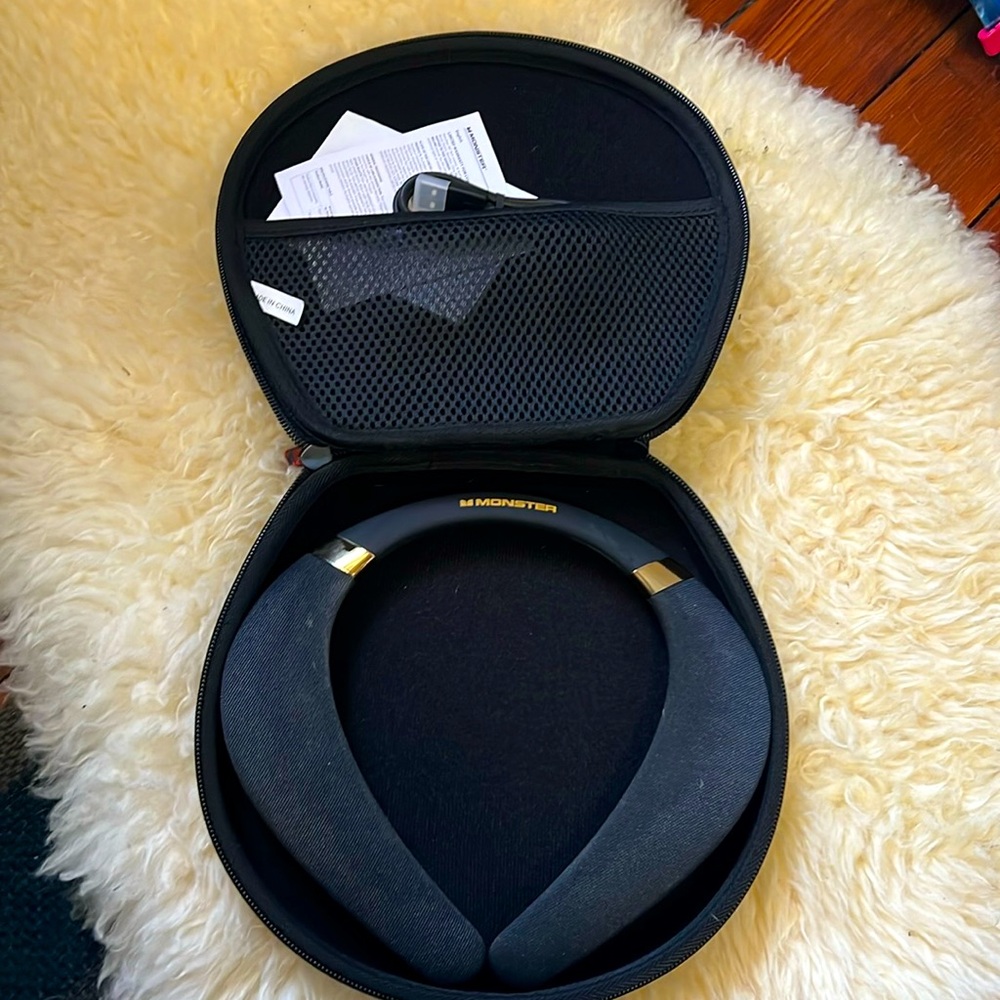 Monster Boomerang wearable Neck Bluetooth speaker